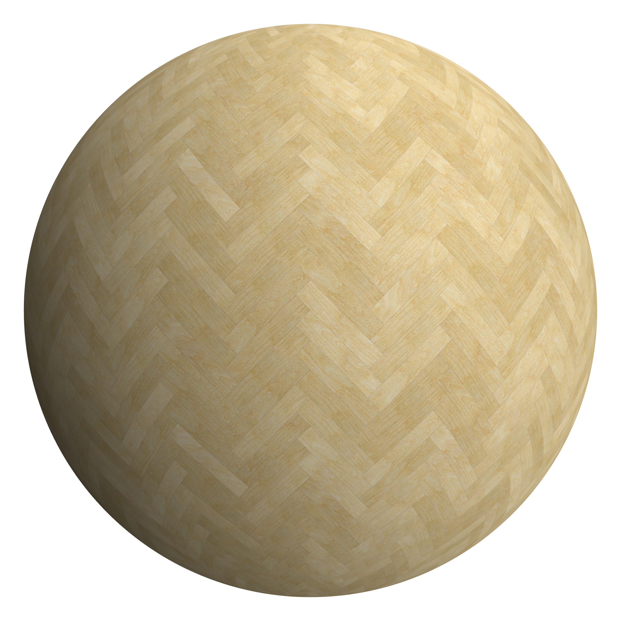 3D sphere preview of Osage Orange, Herringbone seamless texture