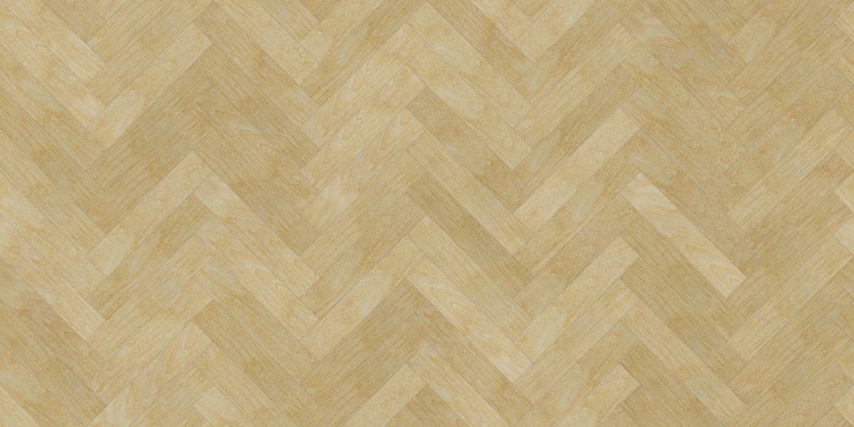A seamless wood texture with osage orange boards arranged in a Herringbone pattern