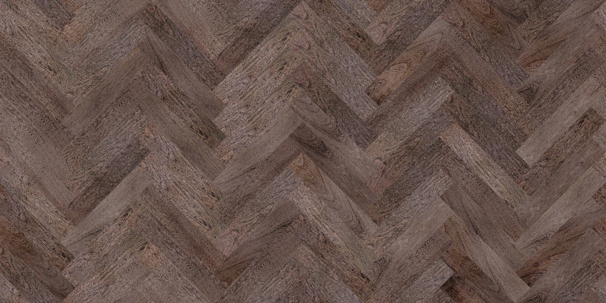 A seamless wood texture with panga panga boards arranged in a Herringbone pattern