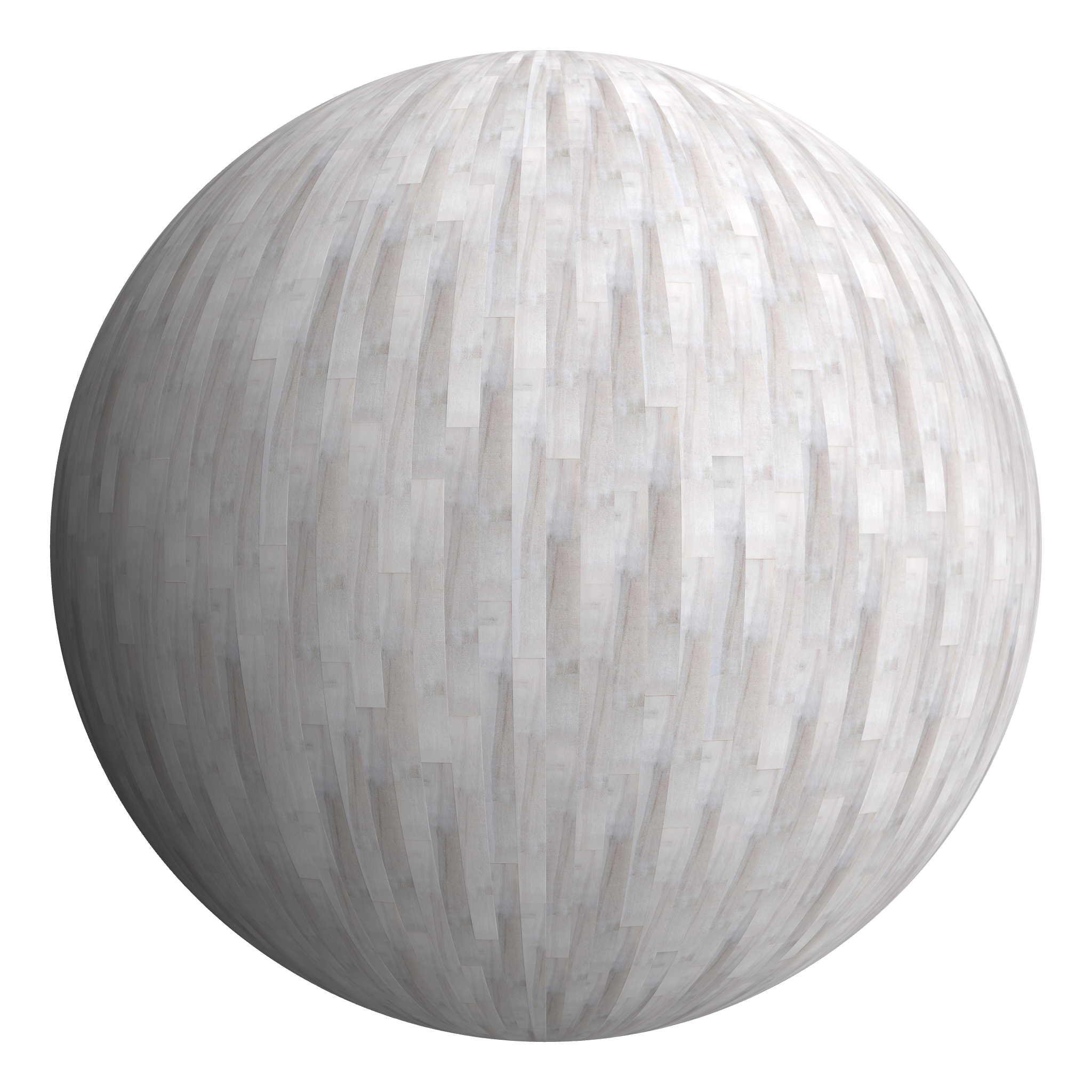 3D sphere preview of Poplar / Tulipwood - Rough sawn, Staggered seamless texture