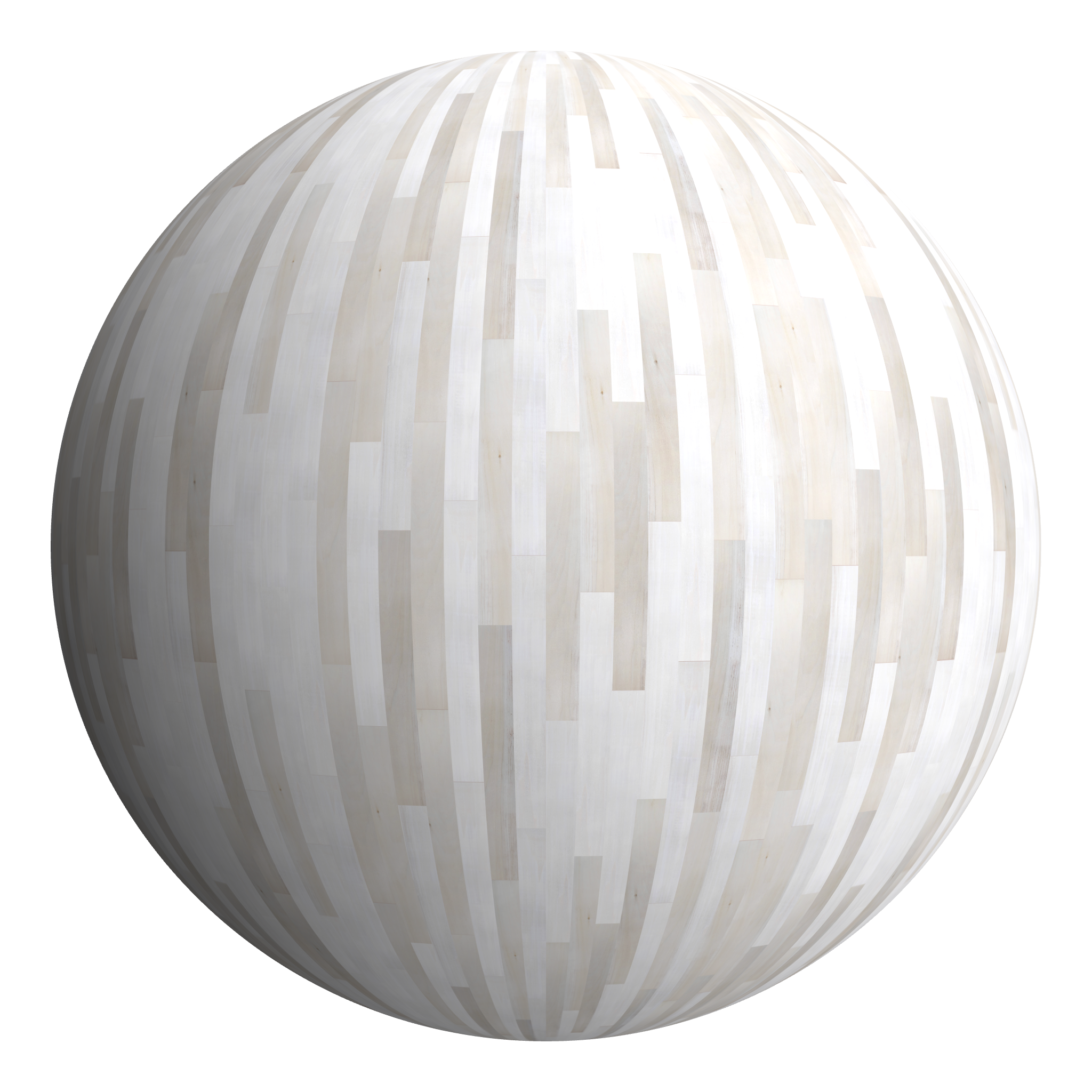 3D sphere preview of Poplar, Staggered seamless texture