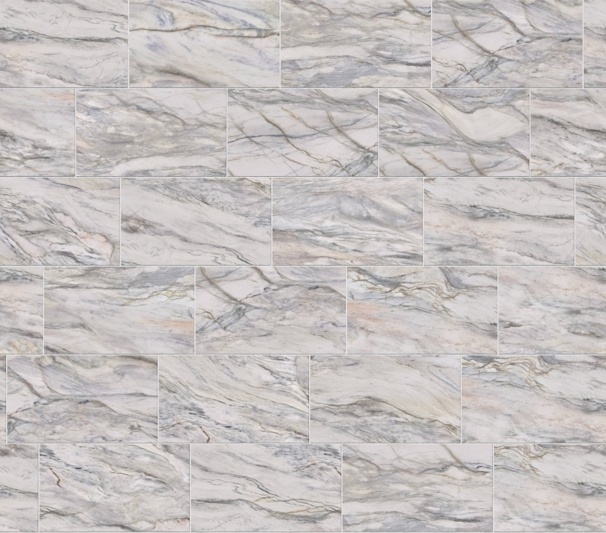 A seamless stone texture with quartzite fusion soft – porcelain blocks arranged in a Staggered pattern