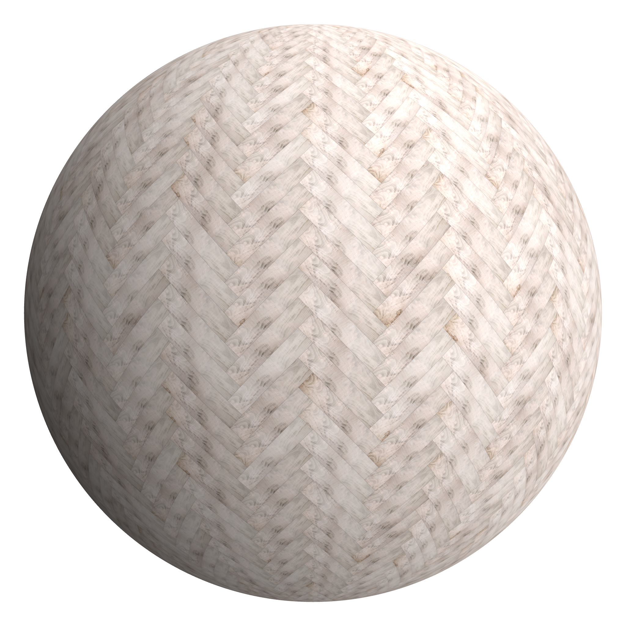 3D sphere preview of Rippled English Cherry, Herringbone seamless texture