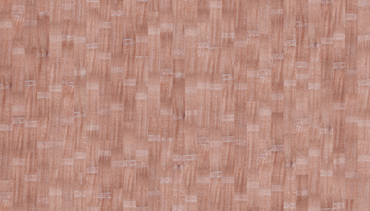 A seamless wood texture with sapele - rough sawn boards arranged in a Staggered pattern