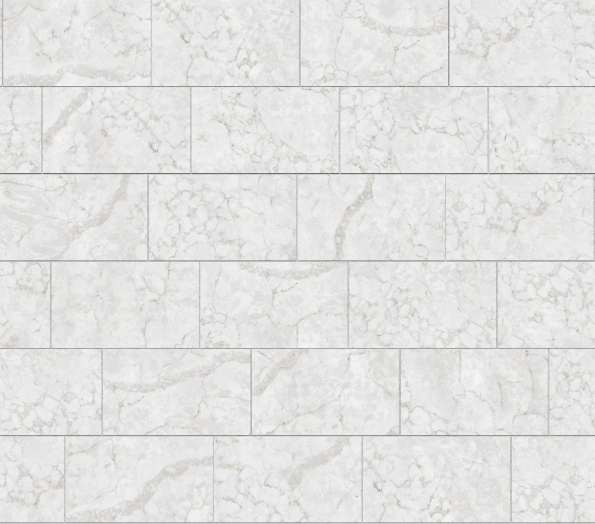 A seamless stone texture with statuario gold leathered - quartz blocks arranged in a Staggered pattern