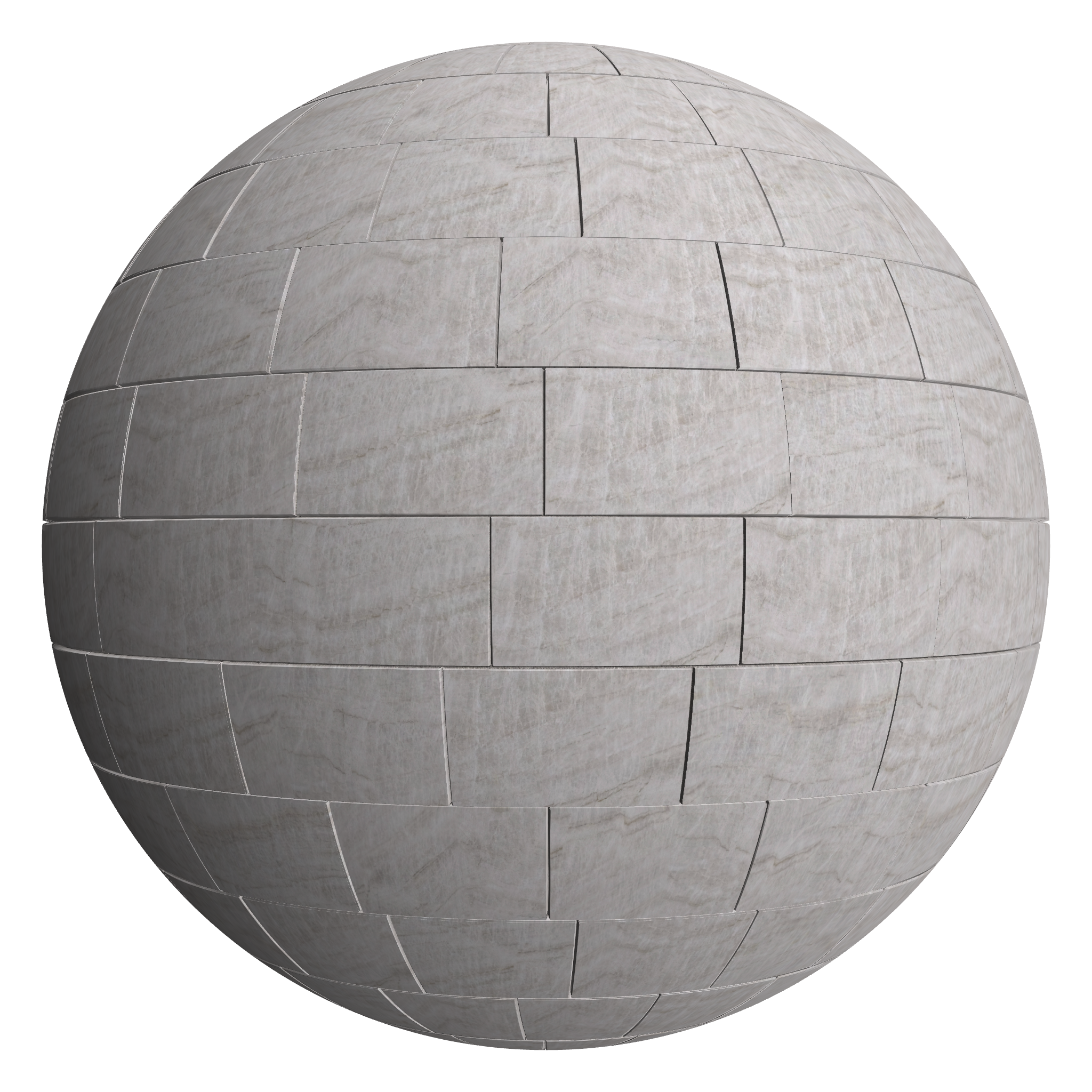 3D sphere preview of Taj Mahal Polished - Quartzite, Staggered seamless texture