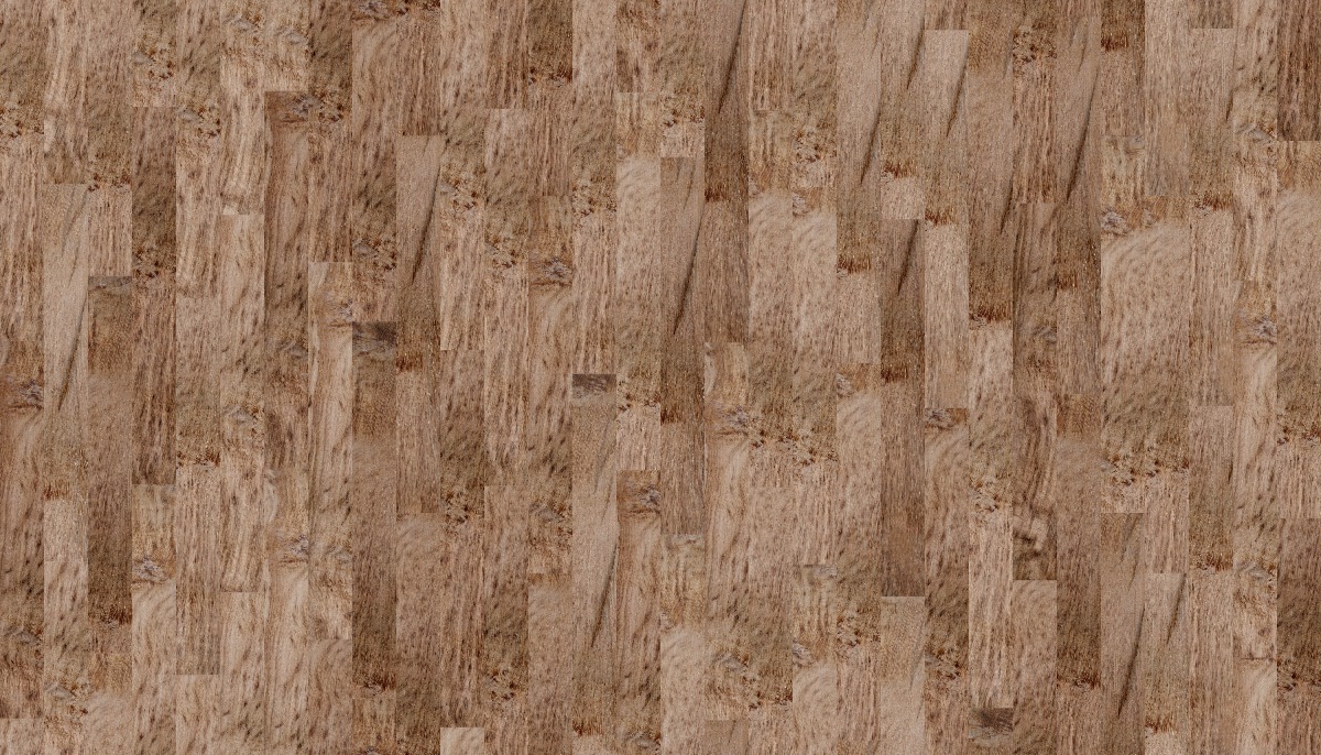 A seamless wood texture with tiger brown oak boards arranged in a Staggered pattern