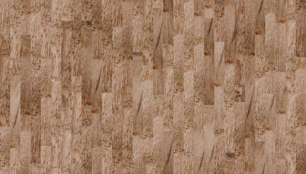 A seamless wood texture with tiger brown oak boards arranged in a Staggered pattern