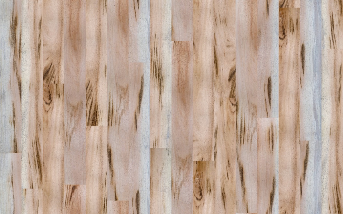 A seamless wood texture with tigerwood - light boards arranged in a Staggered pattern