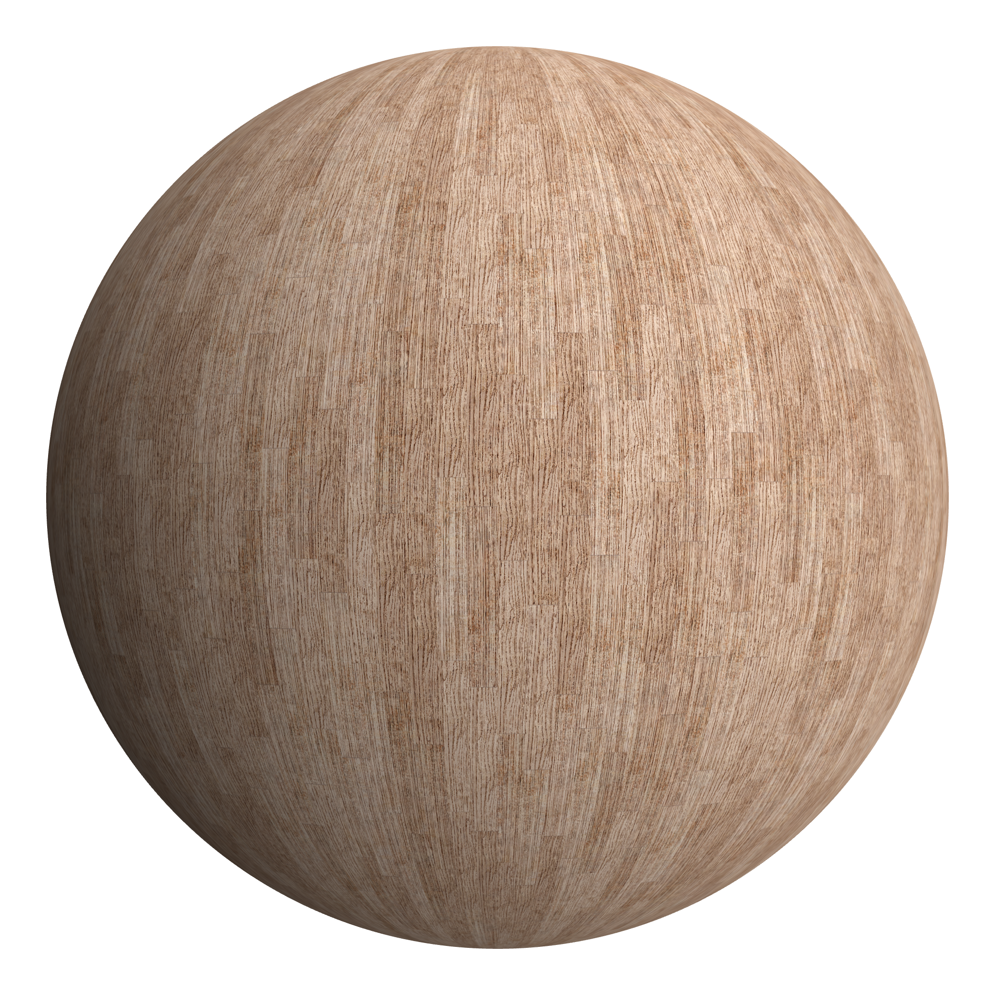 3D sphere preview of Zebrano, Staggered seamless texture