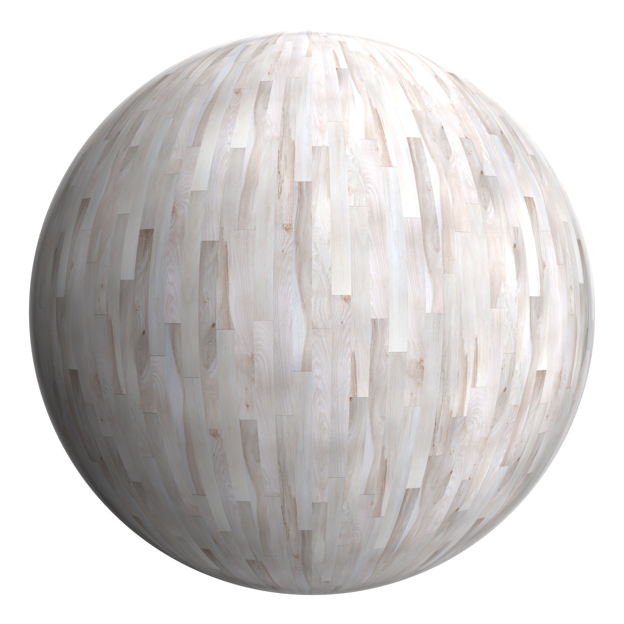 3D sphere preview of Elm - Light, Staggered seamless texture