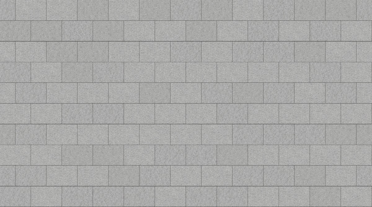 A seamless stone texture with m1194 sdm429 superior snow granite - flamed blocks arranged in a Stretcher pattern