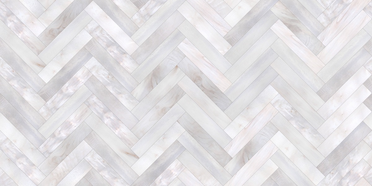 A seamless wood texture with sycamore boards arranged in a Herringbone pattern