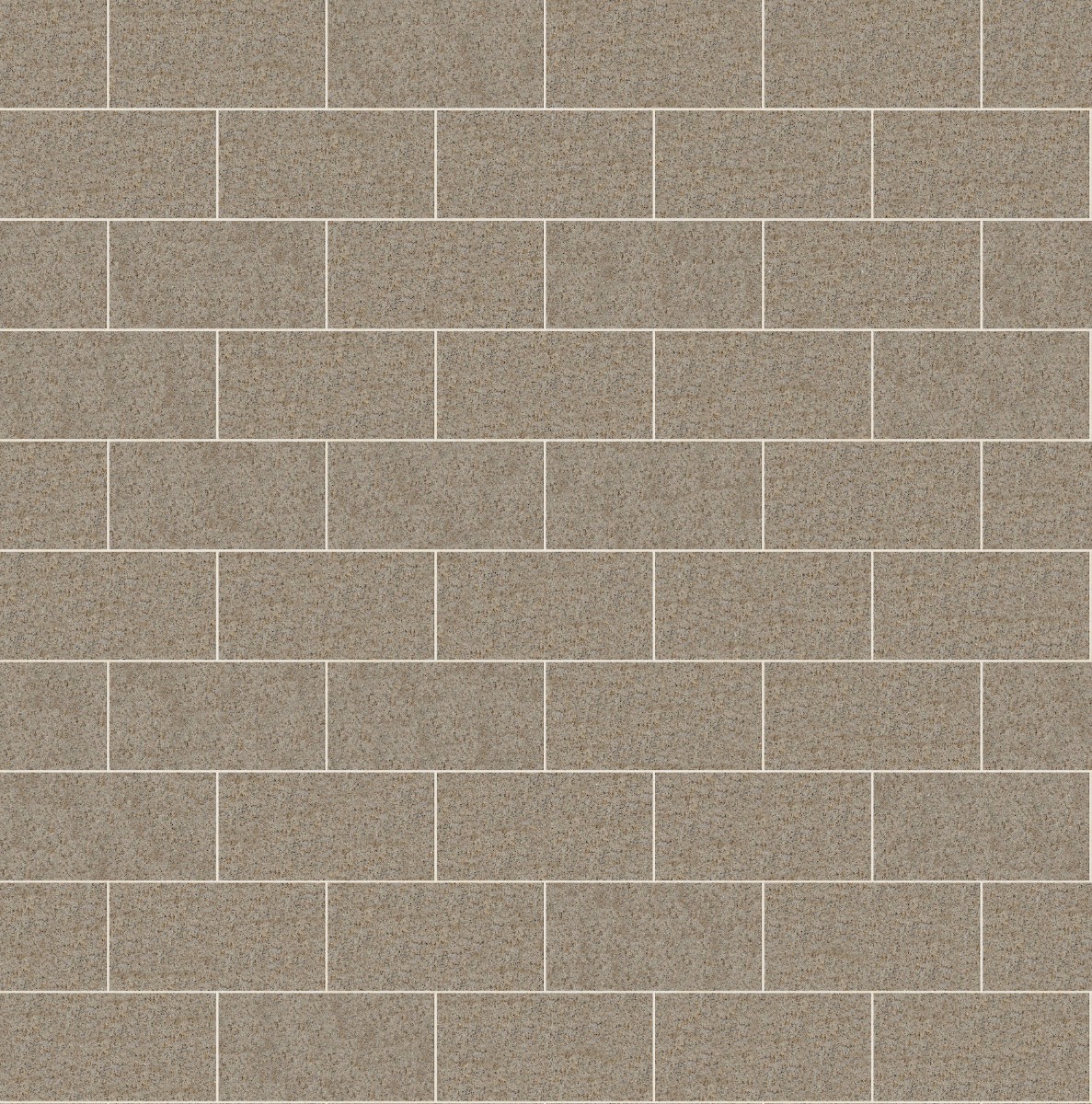 A seamless stone texture with m1236 sdm486 amber granite - sand blasted blocks arranged in a Stretcher pattern