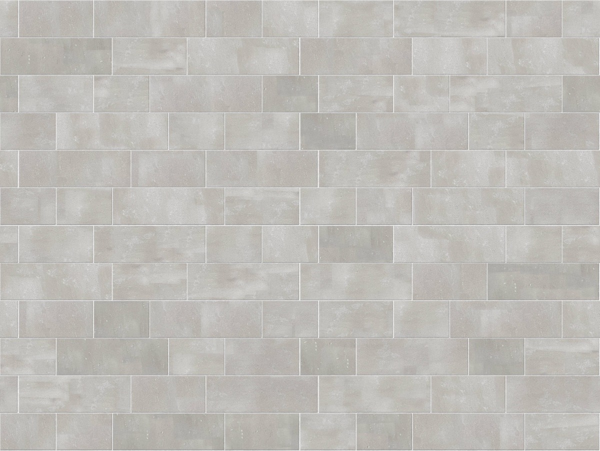 A seamless stone texture with m1086 sdm491 northern bay limestone - acid washed blocks arranged in a Paving - Running Bond  - Sawn Edge - Dimensional 22 Pieces 3 Sizes - DP087 pattern