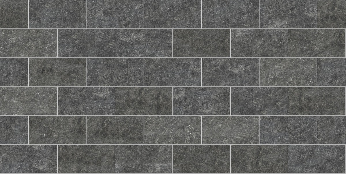 A seamless stone texture with m546 sdm498 belgian bluestone - enoluce blocks arranged in a Stretcher pattern