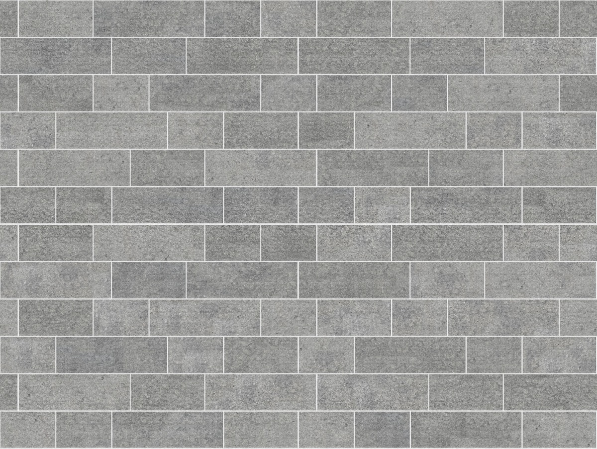 A seamless stone texture with m546 sdm499 belgian bluestone - enodesign blocks arranged in a Paving - Running Bond  - Sawn Edge - Dimensional 22 Pieces 3 Sizes - DP087 pattern