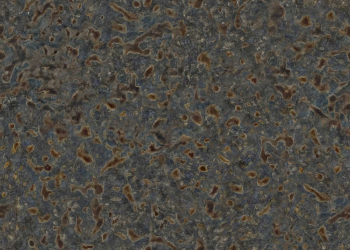 A seamless metal texture with zinc rustic lacquered sheets arranged in a None pattern