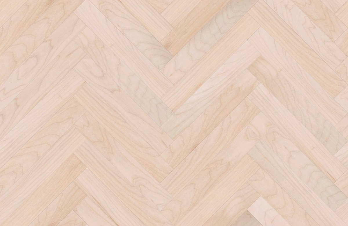 A seamless wood texture with real american soft maple_fas boards arranged in a Herringbone pattern