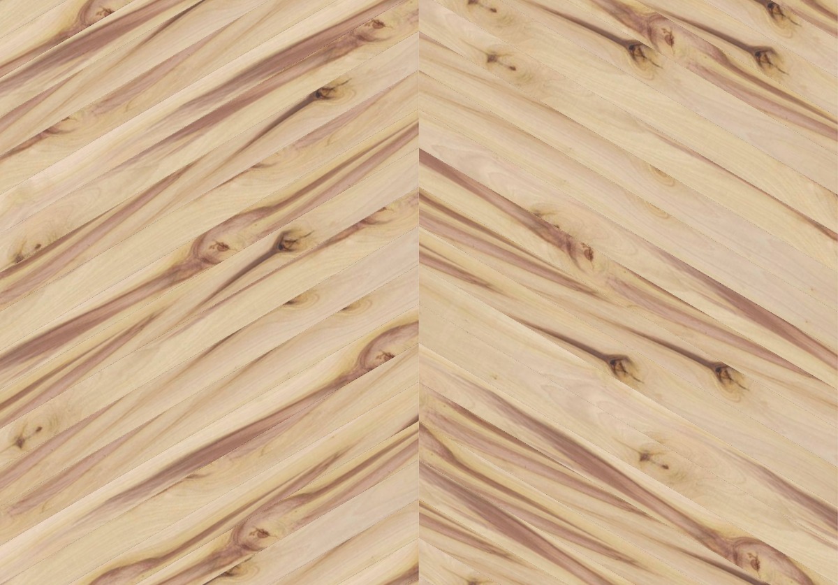 A seamless wood texture with real american tulipwood_2a boards arranged in a Chevron pattern