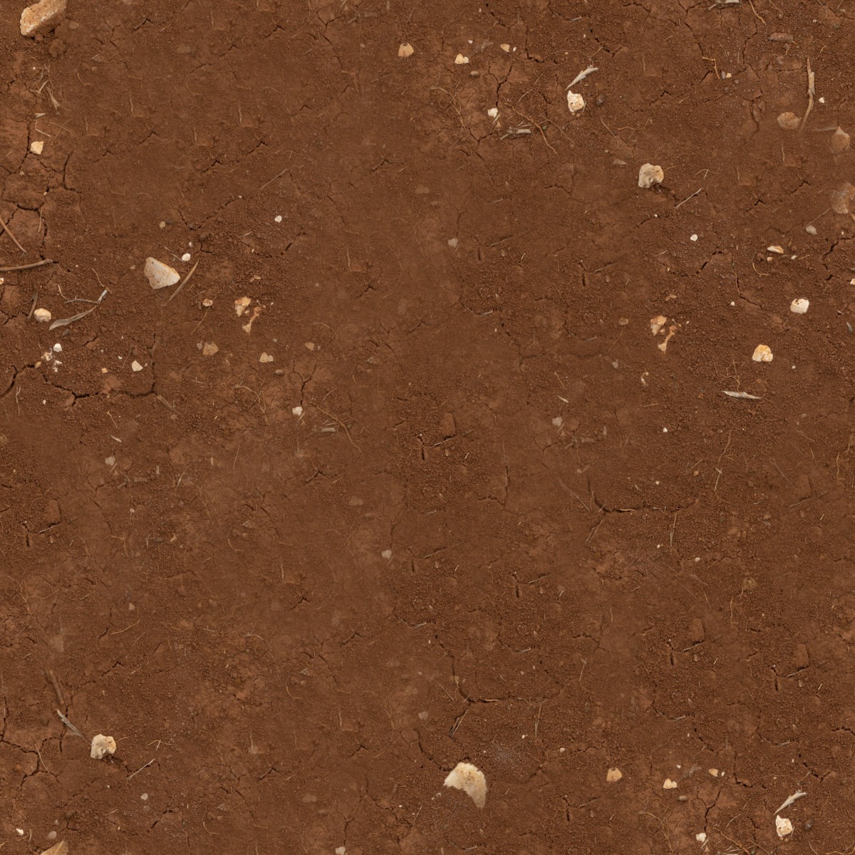 A seamless landscaping texture with red mud stones units arranged in a None pattern
