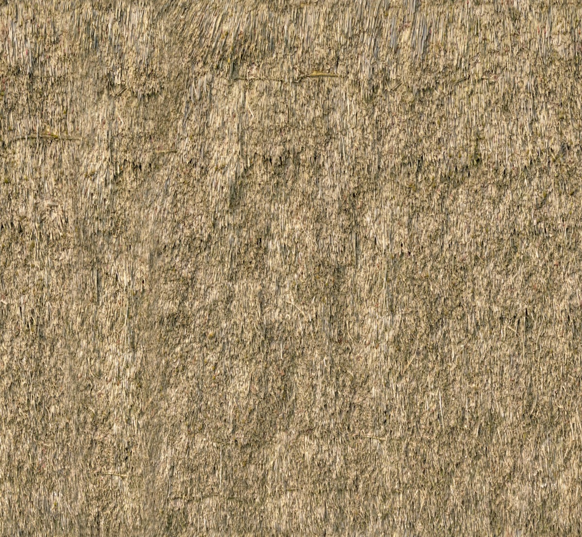 A seamless organic texture with reed thatch - light units arranged in a None pattern