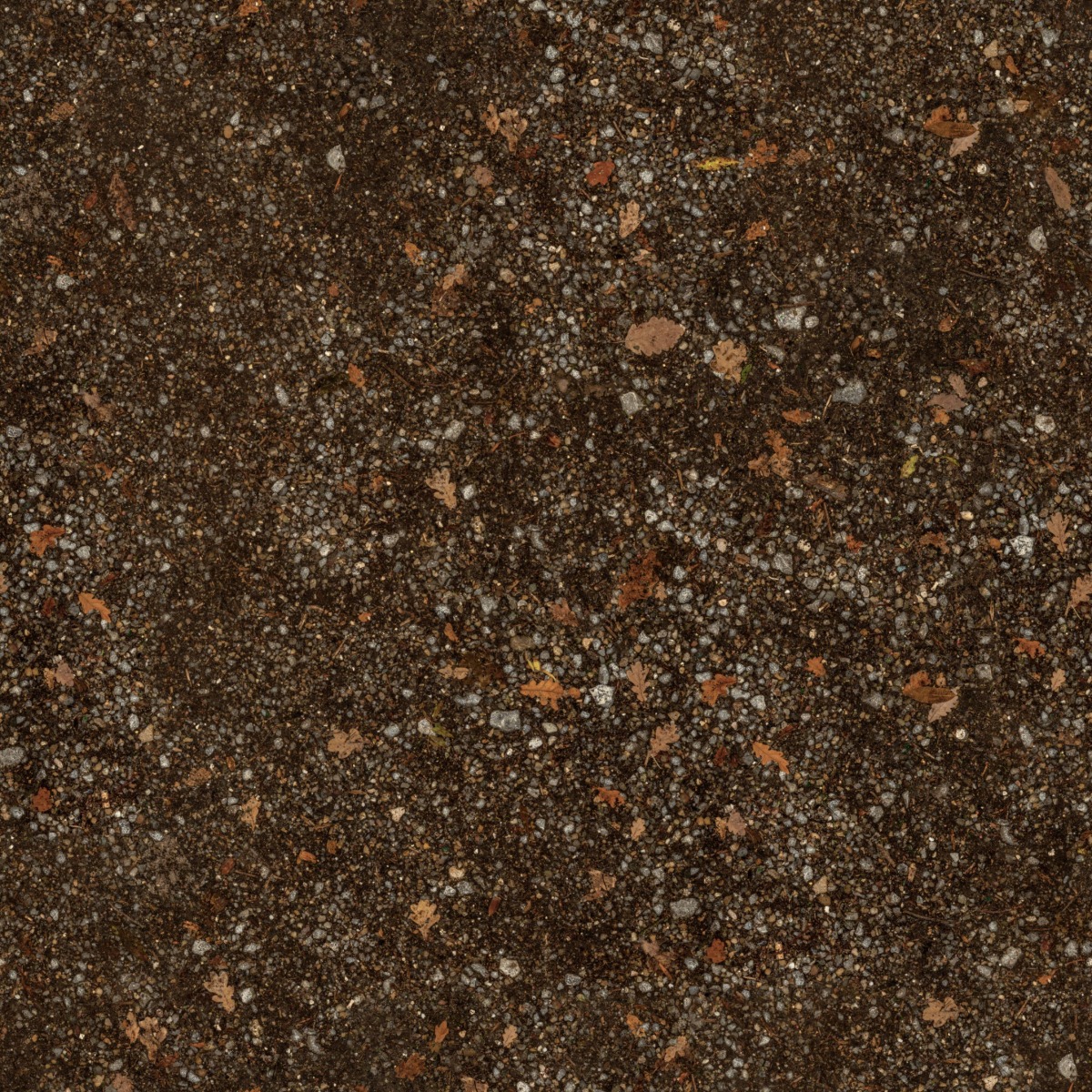 A seamless landscaping texture with stony dirt path units arranged in a None pattern