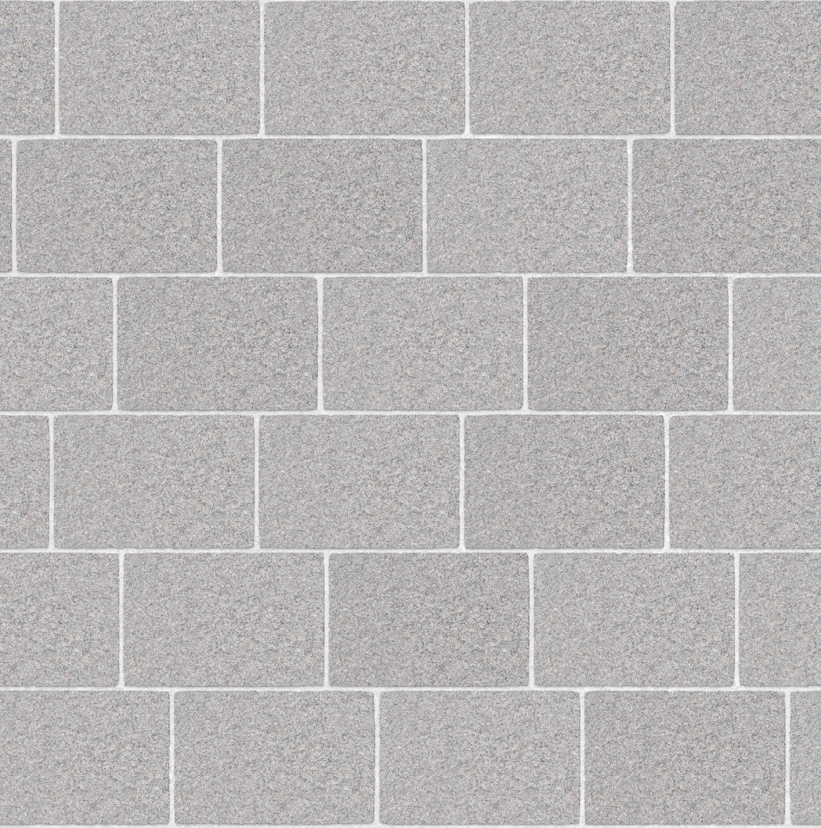 A seamless landscaping texture with scottish whinstone landscaping units arranged in a Staggered pattern