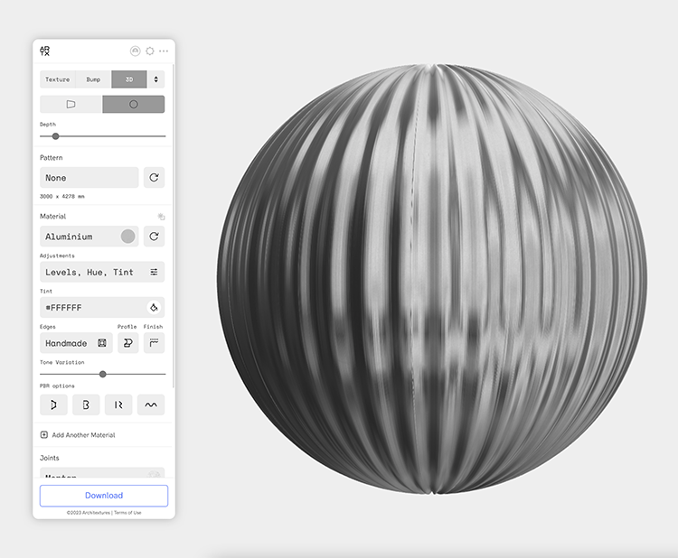 Applying Surface Profiles Architextures applying-surface-profiles-architextures