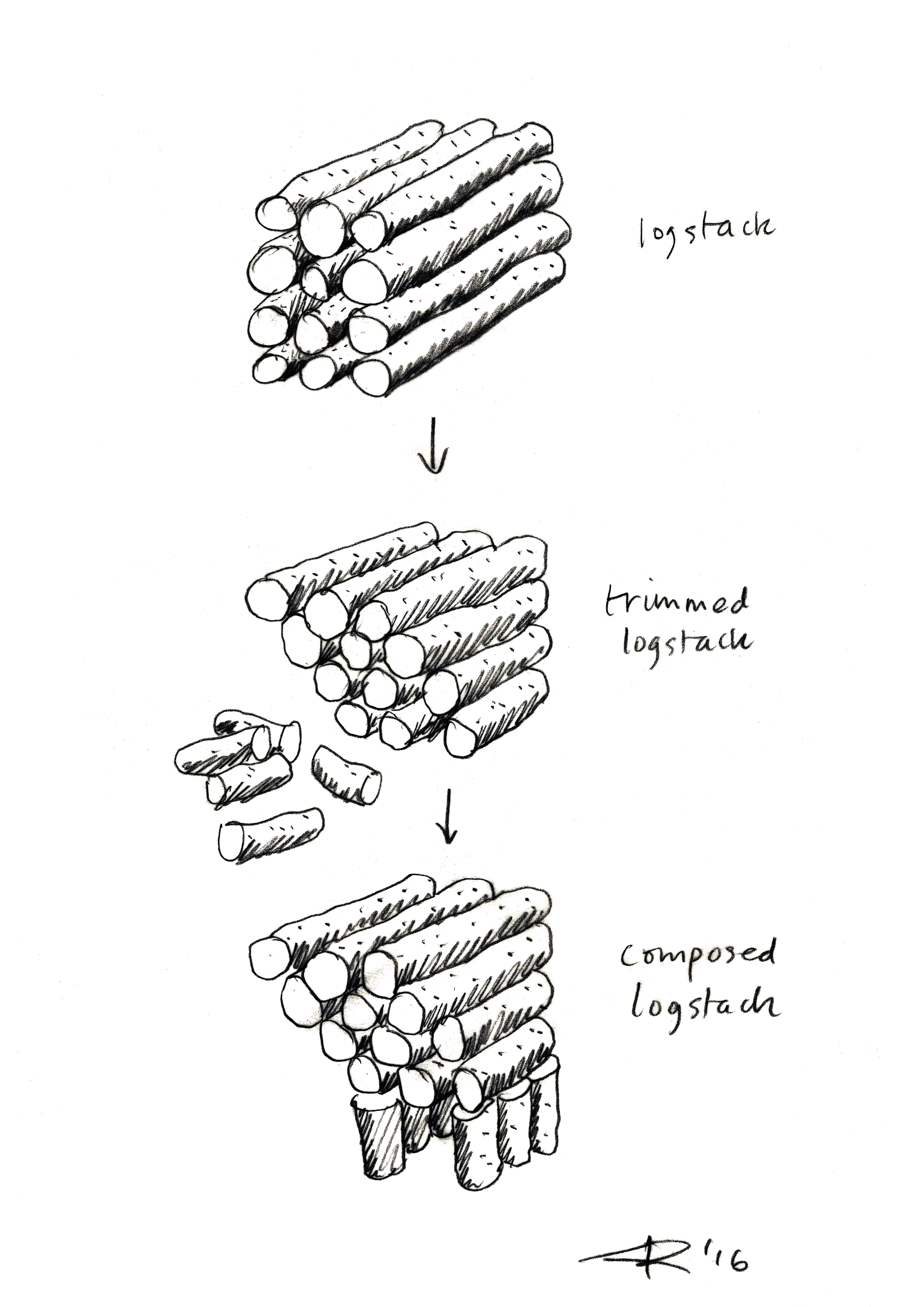 Log stack sketch - Image Credit Alex de Rijke.jpg