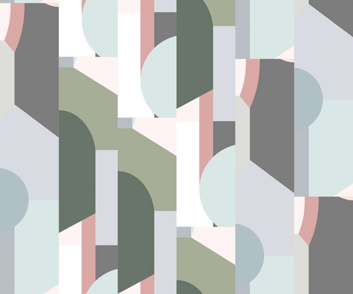 Stained Glass Wallpaper in Dawn Staggered 3600 x 3000 mm No Rules Wallpaper texture.jpg